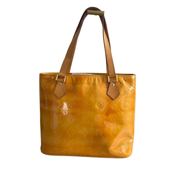 LOUIS VUITTON Monogram Vernis Houston Shoulder Tote Bag - Picture 3 of 16